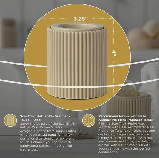 Belle Aroma Sentrio Petite Wax Warmer - Tan