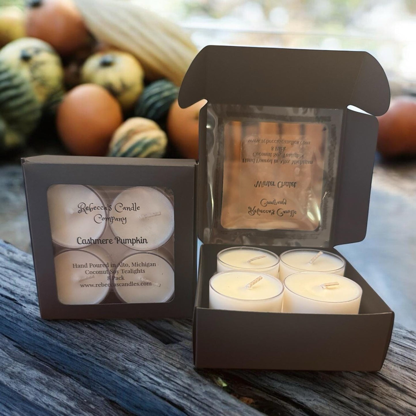PRE-ORDER: Rebecca's Candles - Tealights - 8 Pack (Ships March 1st)