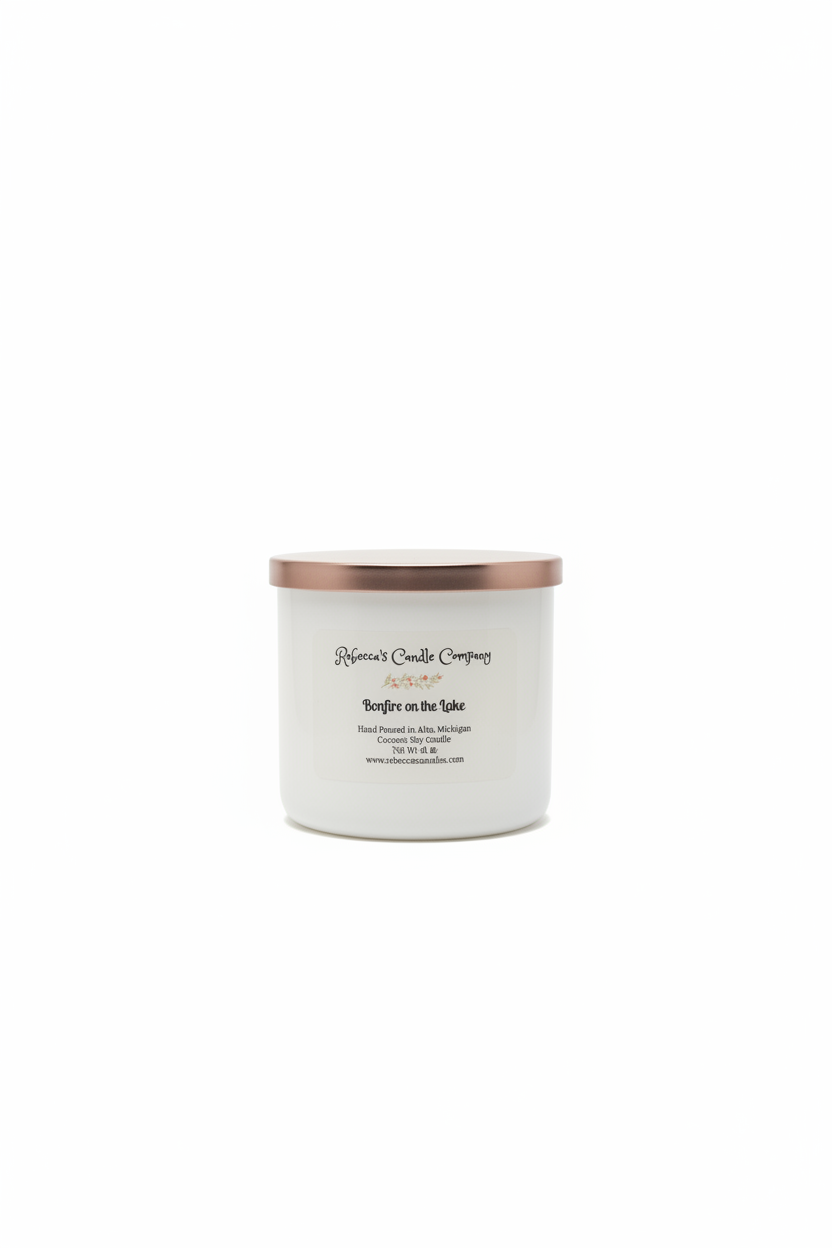Bonfire on the Lake 16oz - White Background