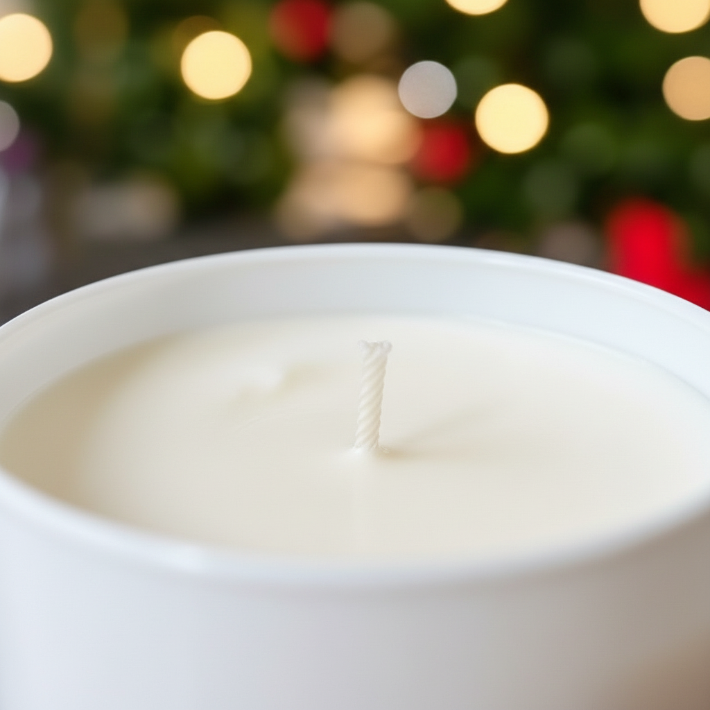 Candle detail close-up