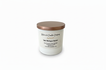Edited candle image with white background