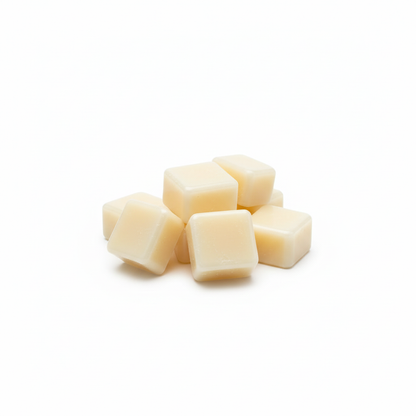Wax melts clean background
